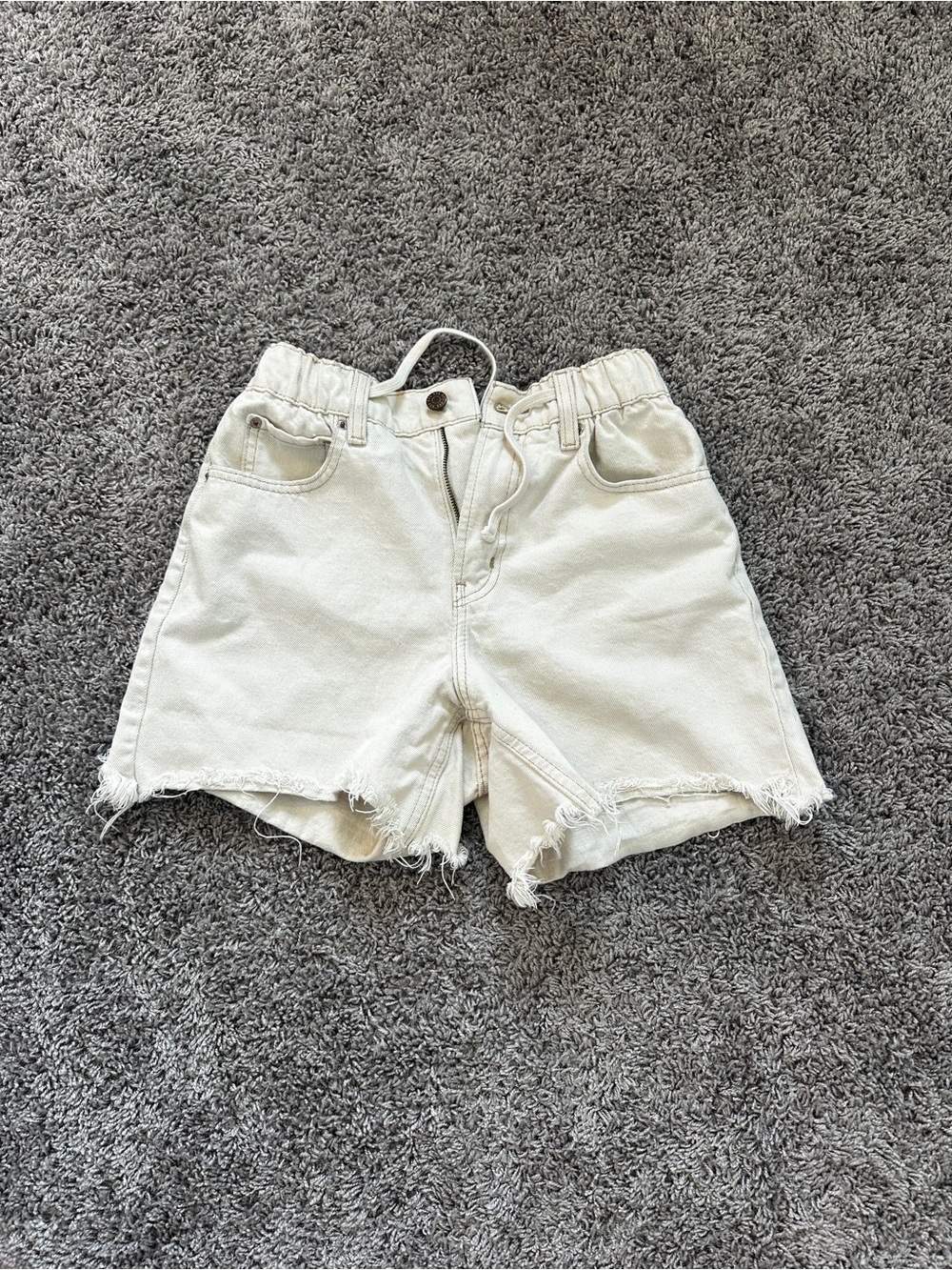 Urban outfitters BDG cream denim shorts